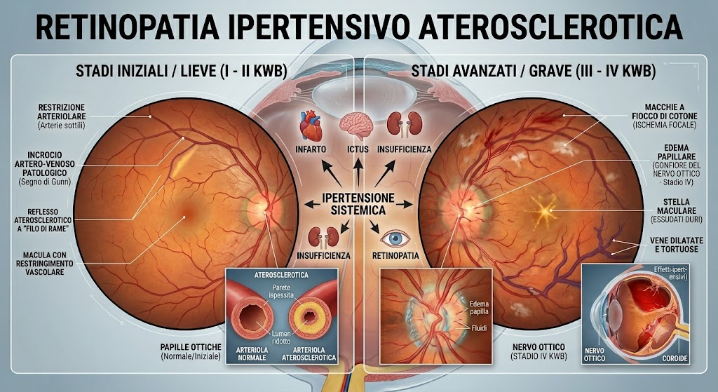 RETINOPATIA IPERTENSIVO ATEROSCLEROTICA